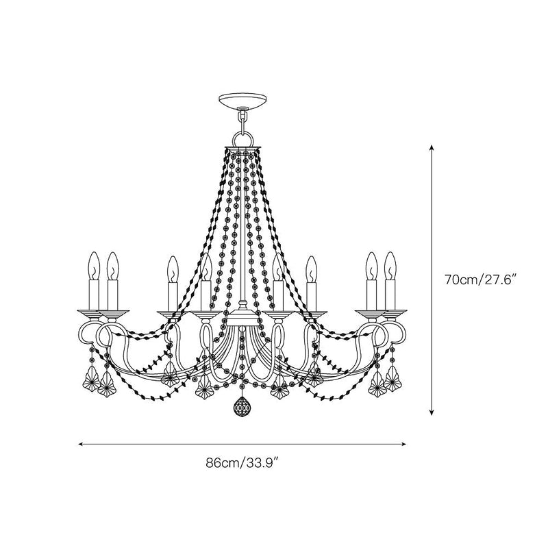 Pennington Chandelier - Singapore Designer Lighting