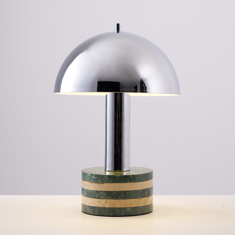 Luno Chrome Table Lamp-DWHOME