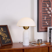 Peono Alabaster Table Lamp-DWHOME