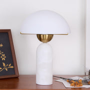 Peono Alabaster Table Lamp-DWHOME