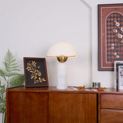 Peono Alabaster Table Lamp-DWHOME