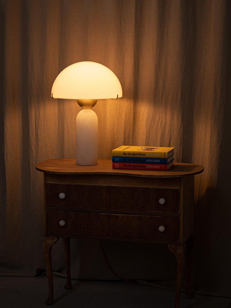 Peono Alabaster Table Lamp-DWHOME