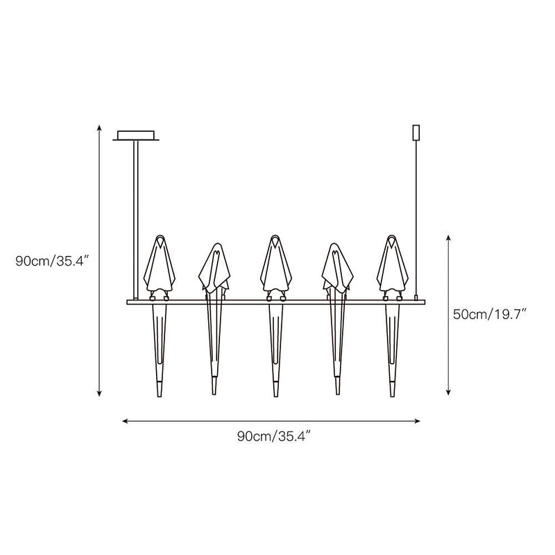 Perch Chandelier-DWHOME