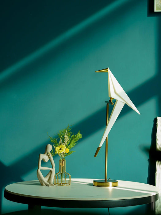 Paper Crane Bird Table Lamp - DWHOME