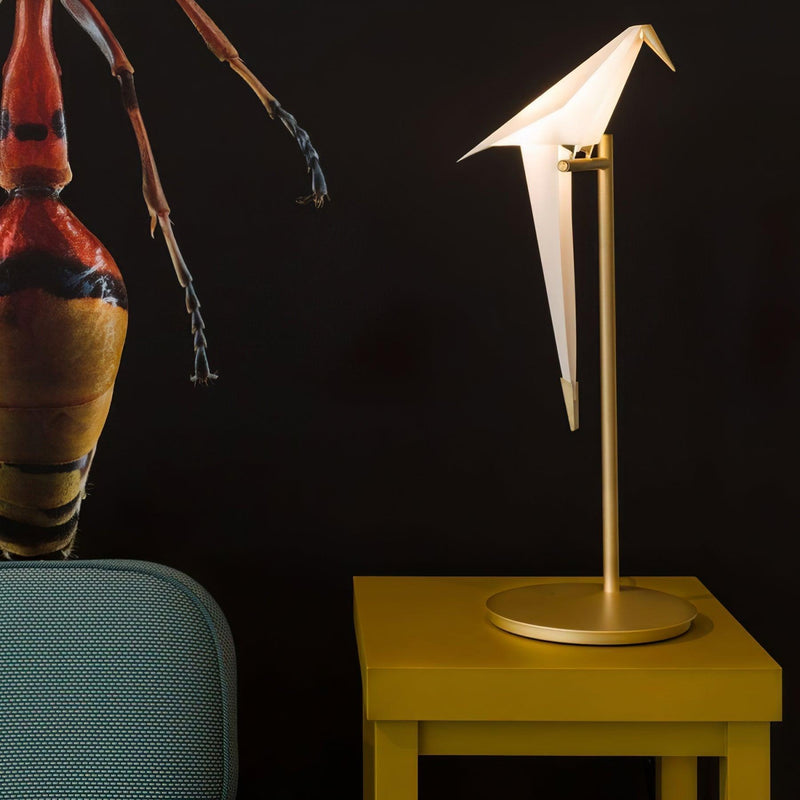 Paper Crane Bird Table Lamp-DWHOME