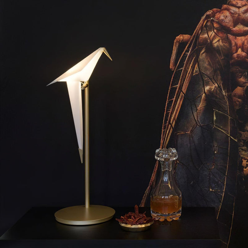 Paper Crane Bird Table Lamp-DWHOME