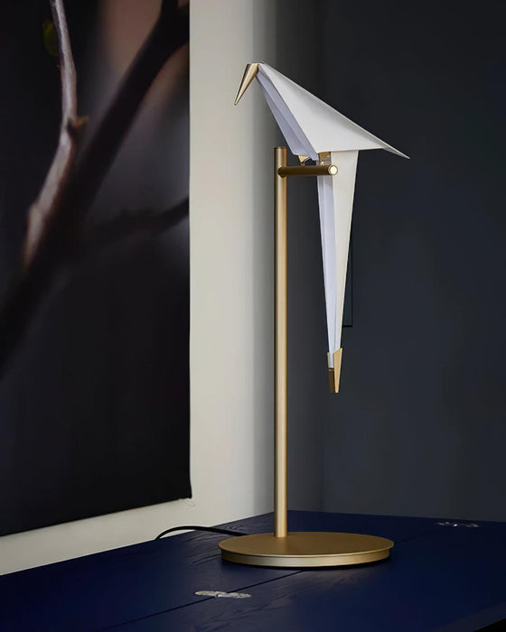 Paper Crane Bird Table Lamp - DWHOME