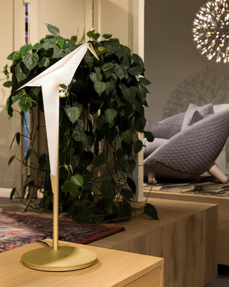 Paper Crane Bird Table Lamp-DWHOME