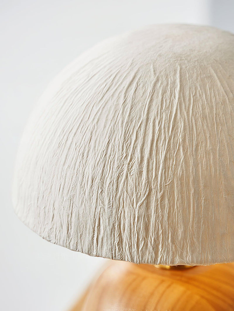 Percy Oak Table Lamp-DWHOME