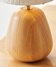 Percy Oak Table Lamp-DWHOME