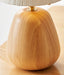 Percy Oak Table Lamp-DWHOME