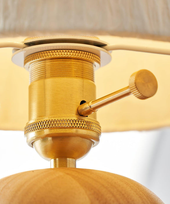 Percy Oak Table Lamp-DWHOME