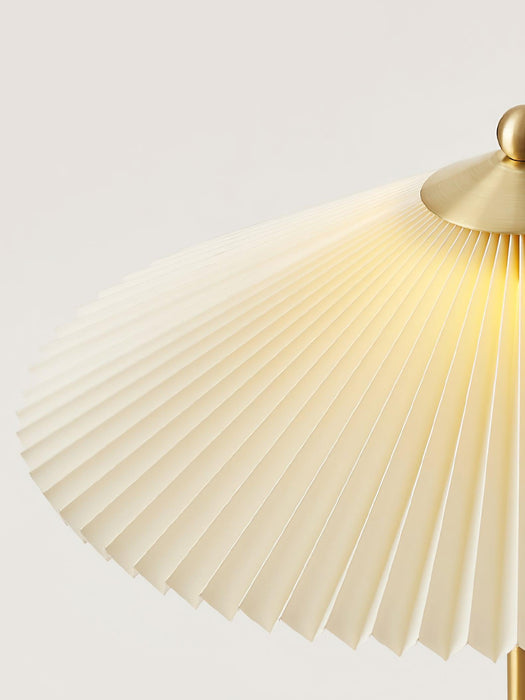 Perla Pleated Table Lamp-DWHOME