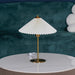 Perla Pleated Table Lamp-DWHOME