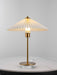 Perla Pleated Table Lamp-DWHOME