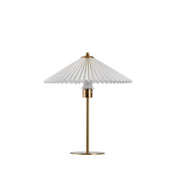 Perla Pleated Table Lamp-DWHOME