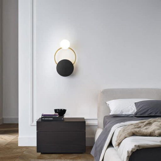 Persheen Modern Ring Wall Lamp.