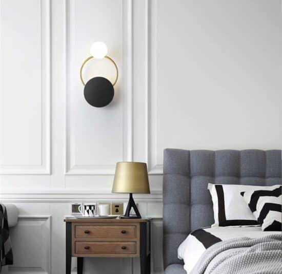 Persheen Modern Ring Wall Lamp.