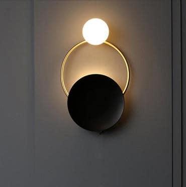 Persheen Modern Ring Wall Lamp.