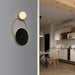 Persheen Modern Ring Wall Lamp.