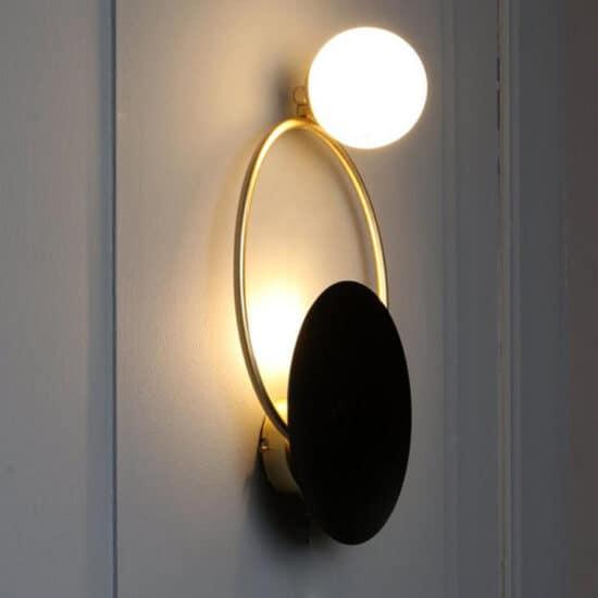 Persheen Modern Ring Wall Lamp.