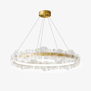 Petal Halo Chandelier-DWHOME