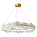 Petal Halo Chandelier-DWHOME