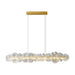 Petal Halo Chandelier-DWHOME