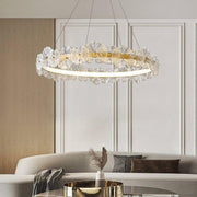 Petal Halo Chandelier-DWHOME