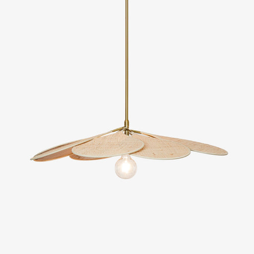 Petals Bloom Rattan Pendant Lamp.