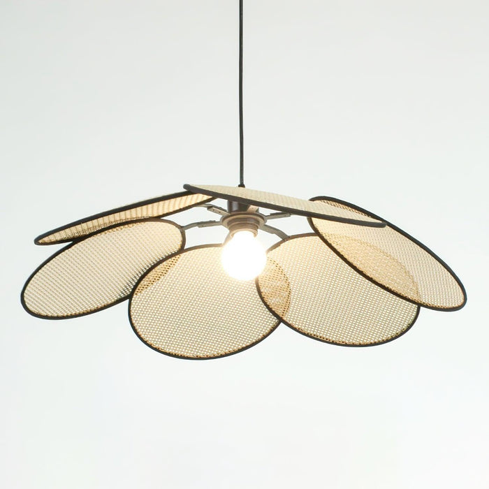 Petals Rattan Pendant Lamp-DWHOME