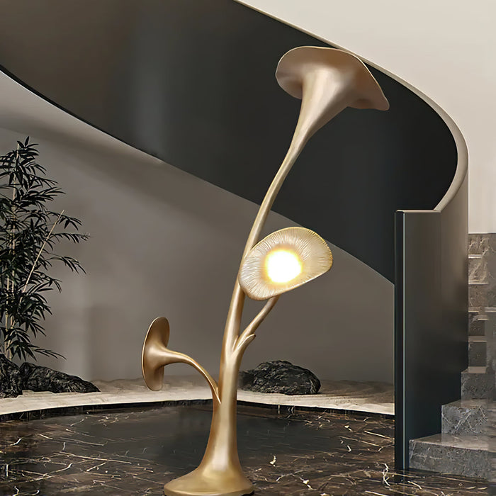 Petunia Sculpture Floor Lamp.