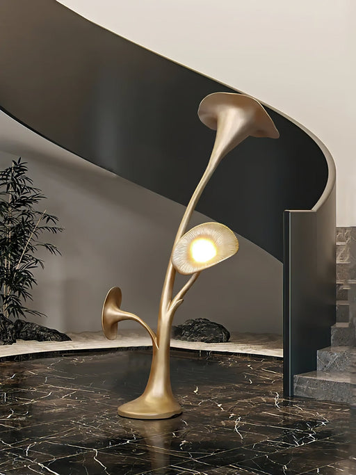 Petunia Sculpture Floor Lamp.