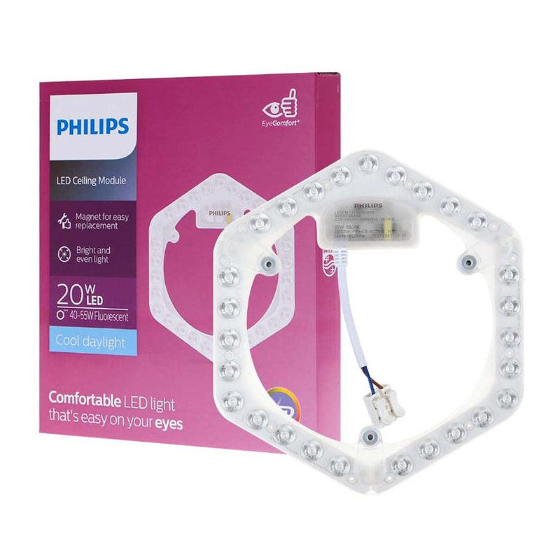 Philips LED Ceiling Lamp Module Only Circle Shape Energy-Saving Lamp-DWHOME