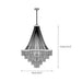 Pia Large Chandelier-DWHOME