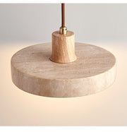 Piedra Travertine Pendant Light-DWHOME