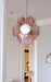 Pink Murano Disc Glass Chandelier-DWHOME