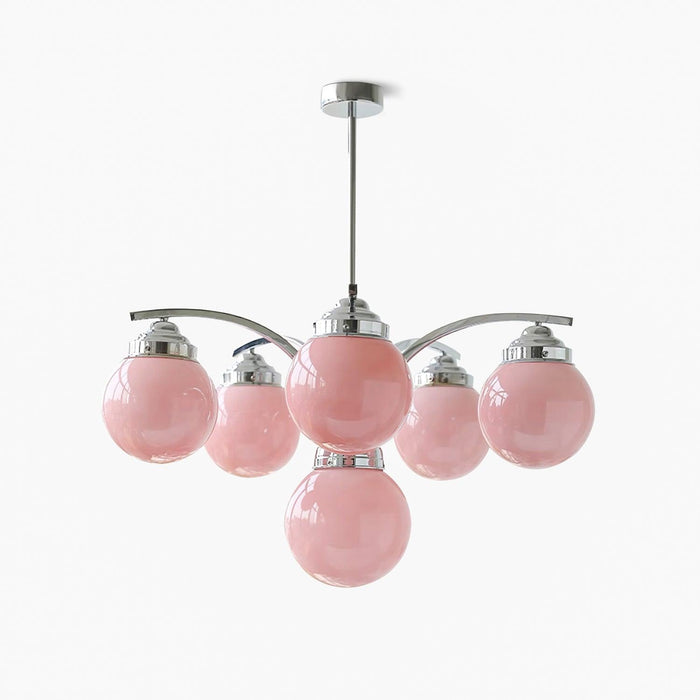 Pink Salamanca Chandelier.