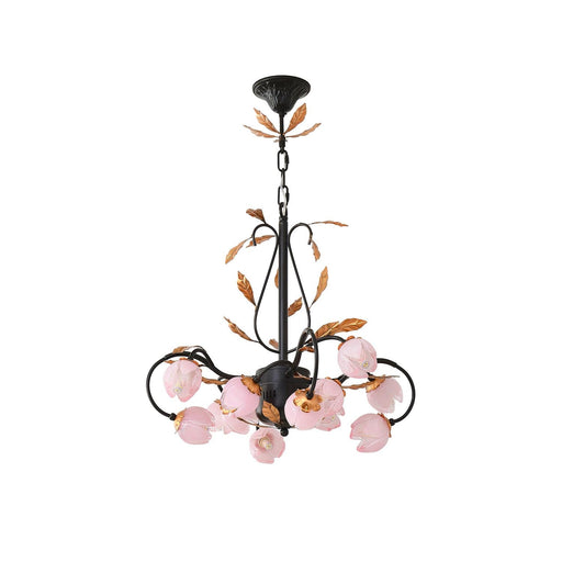 Pink Tulip Chandelier-DWHOME