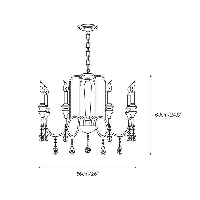 Piper Chandelier-DWHOME
