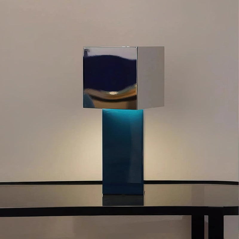 Cubic Accent Portable Table Lamp-DWHOME
