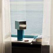 Cubic Accent Portable Table Lamp-DWHOME