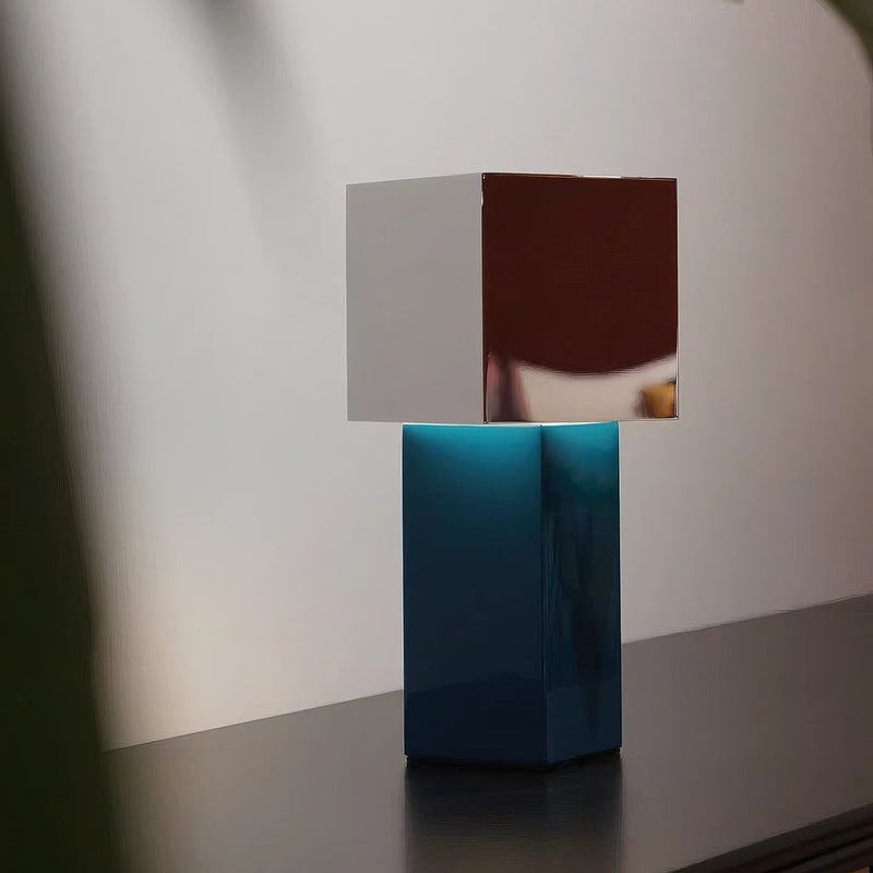 Cubic Accent Portable Table Lamp-DWHOME