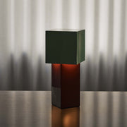 Cubic Accent Portable Table Lamp-DWHOME