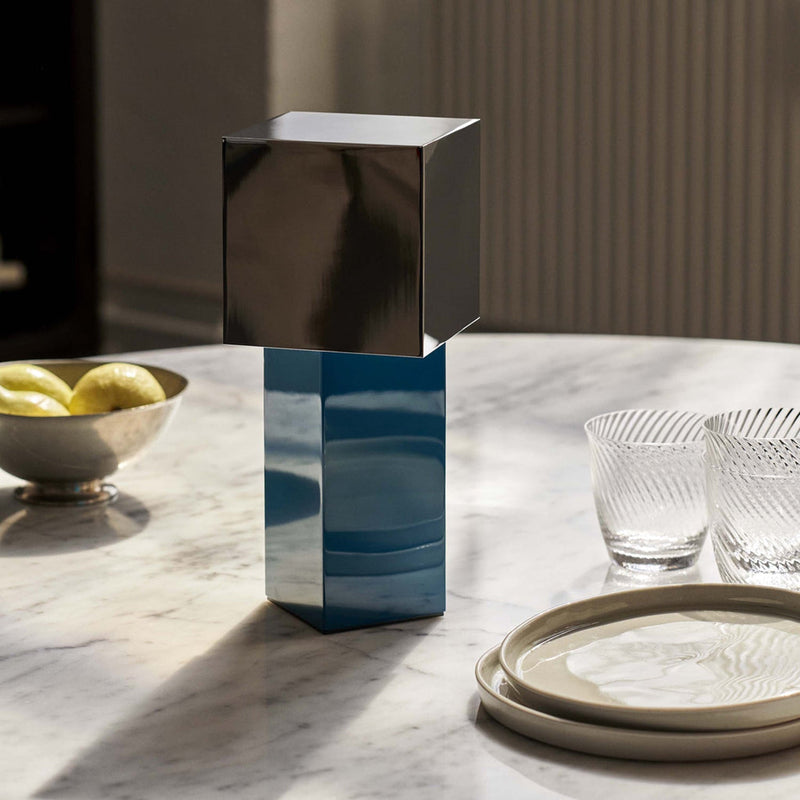 Cubic Accent Portable Table Lamp-DWHOME