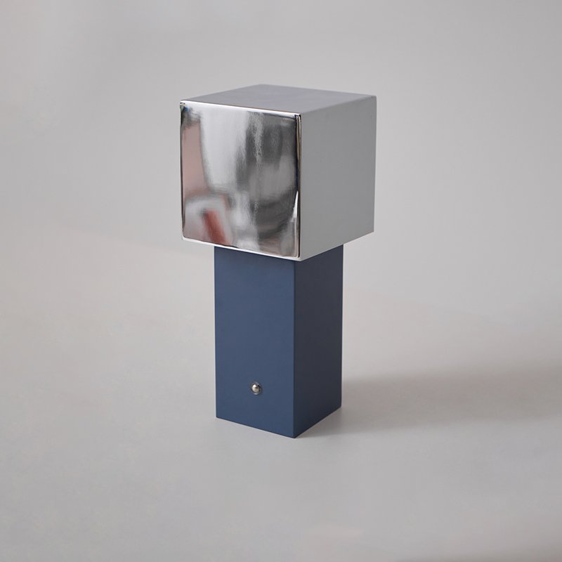 Cubic Accent Portable Table Lamp-DWHOME