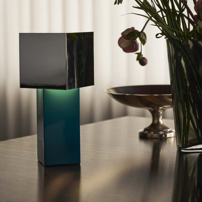 Cubic Accent Portable Table Lamp-DWHOME