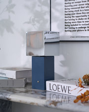 Cubic Accent Portable Table Lamp-DWHOME