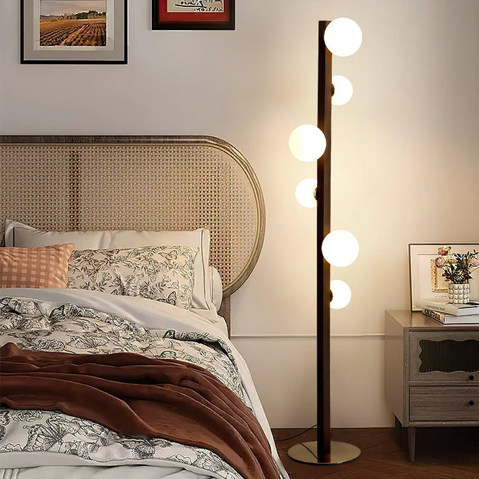 Planeta Wood Floor Lamp-DWHOME