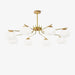 Plastic Cotton Balls Chandelier - DWHOME